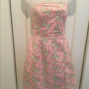 vineyard vines strapless dress